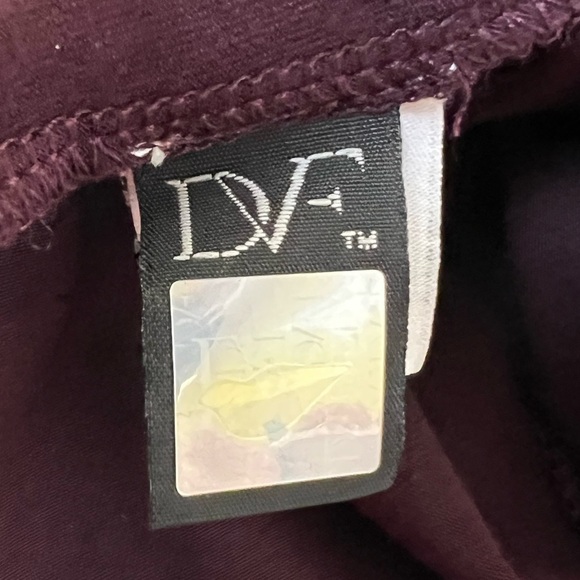 Diane von Furstenberg Raquel Burgundy 3/4 Sleeve Bodycon Dress - Size Medium - Picture 12 of 12